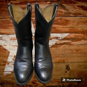 Ariat Black Leather Men's Boots